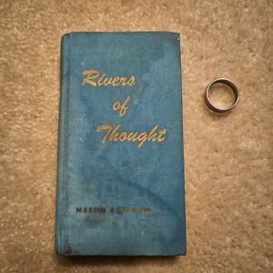 VTG '60 Literature Rivers of Thought Martin Buxbaum Signed by Author Pocket Size